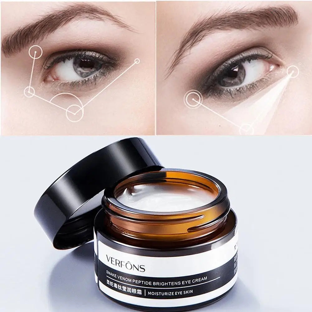 30G Snake Peptide Eye Cream Smoothes Fine Lines And Dark Eye Cream Instant Removal Of Eye Bags Cream