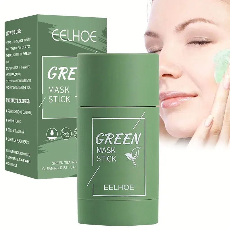 Green Tea Mask Acne Treatment and Brightening Matcha Clay Mud Mask