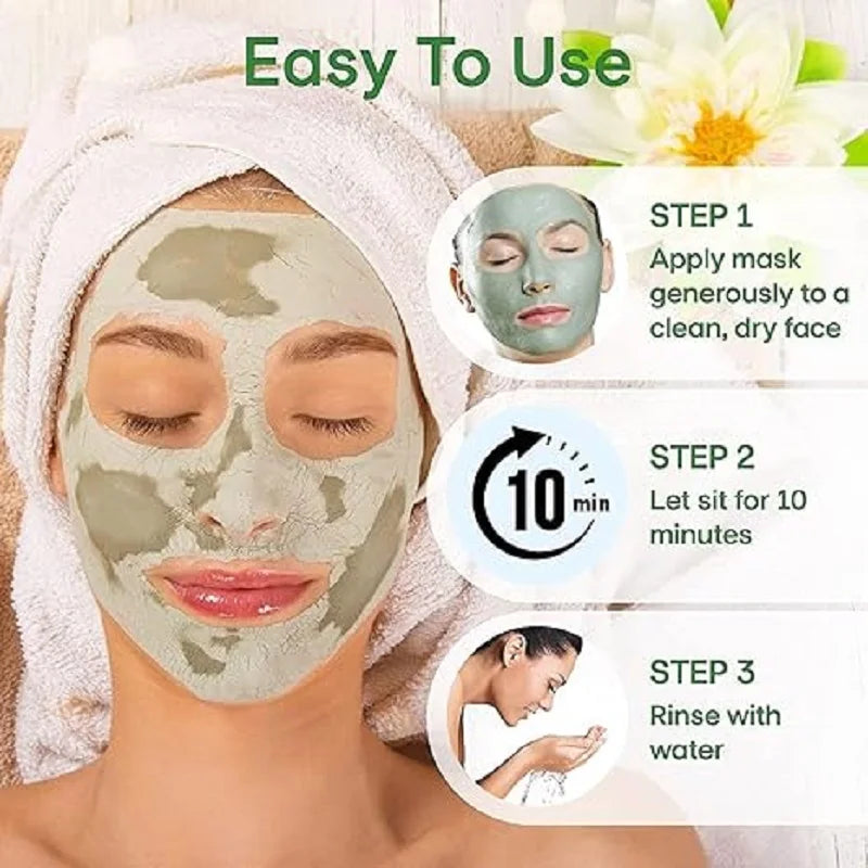 40ml Remove Blackhead Green Tea Solid Mask Clean Stick Mask Facial Dispel Acne Blemish Shrink Pores