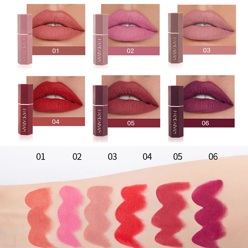 Velvet Matte Lip Gloss Waterproof Lasting Lipstick Non-stick Cup Lip Gloss